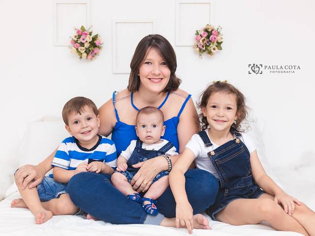 Minisessão de Dia das mães 2018 - Mariana, Maria, João e Joaquim
