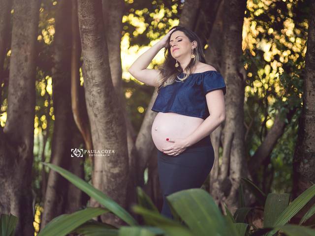 Gestante de A espera da Laura