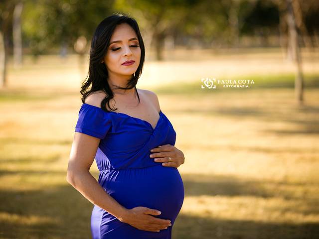 Gestante de A espera da Luisa