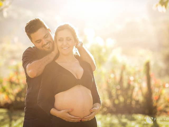 Gestante de A espera da Elisa