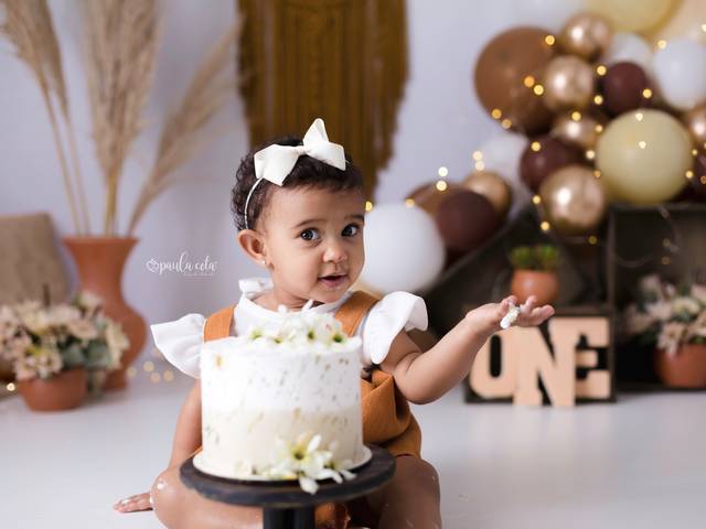 Smash de Luiza - cake smash (boho)
