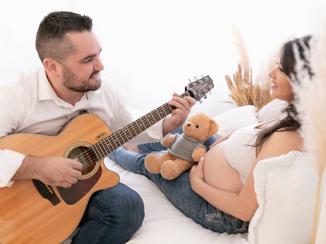 Gestante de Ensaio Gestante desse casal incrível! 