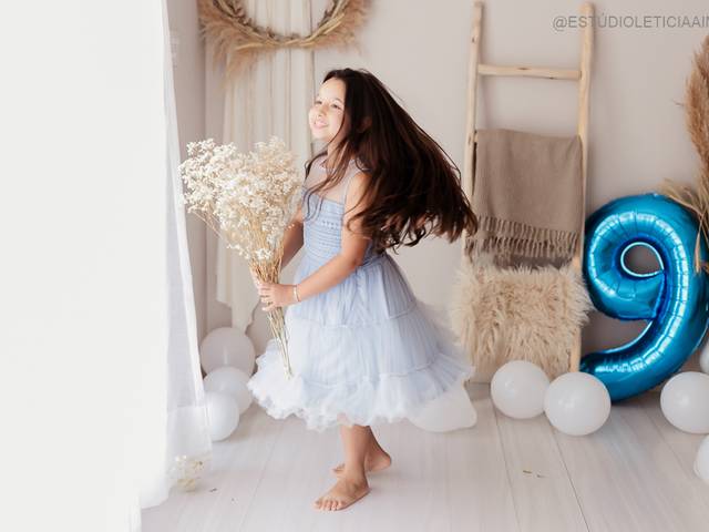 Datas comemorativas de Ensaio de aniversário 9 anos ISABELLA