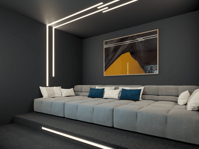 Design de Interiores de SALA DE CINEMA