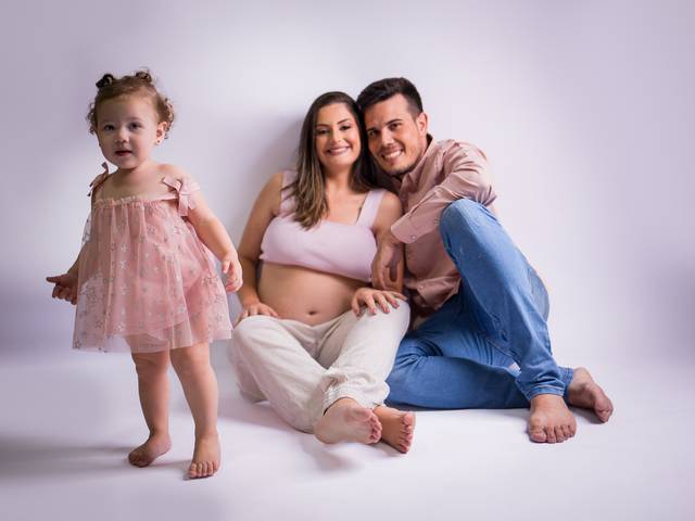 Gestante de Gestante - Bárbara esperando Mariah 