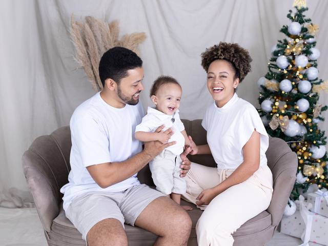 Família de Natal Família Pereira