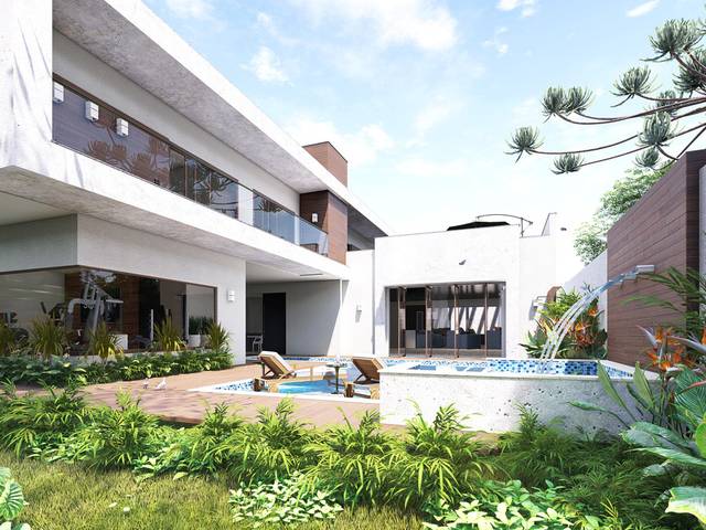 RESIDENCIAL de SOBRADO CONTEMPORÂNEO