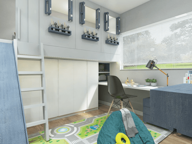 DESIGN DE INTERIORES de DORMITÓRIO DV