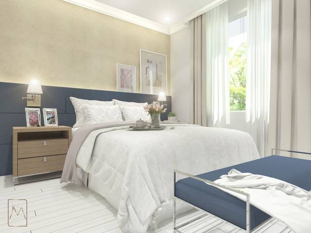 DESIGN DE INTERIORES de DORMITÓRIO LZ