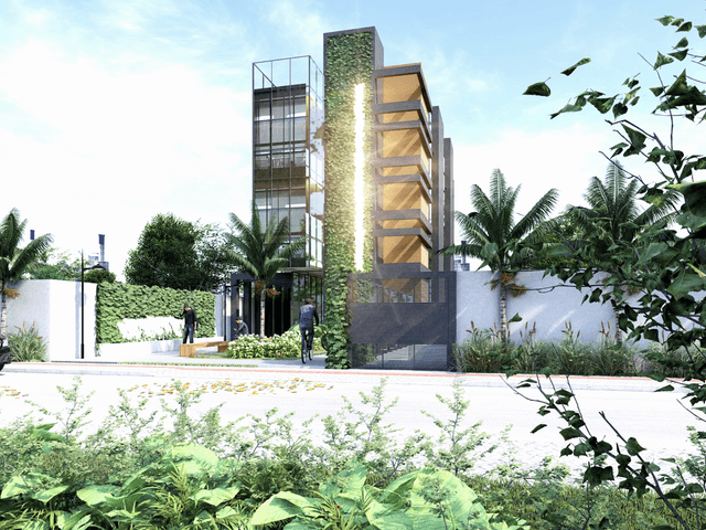 VISUALIZAÇÃO ARQUITETÔNICA - 3D  de EDIFÍCIO CS