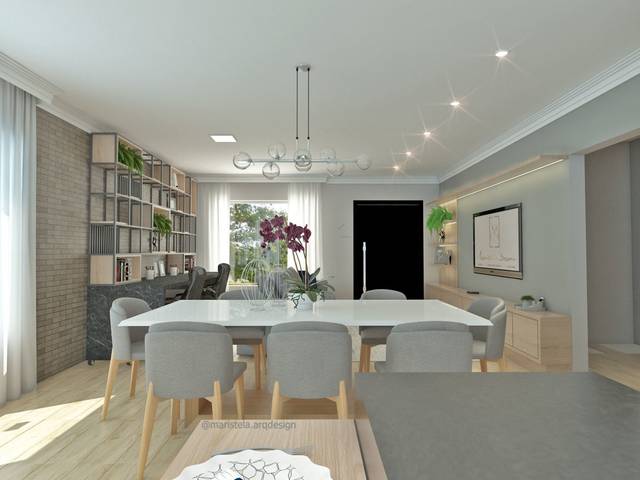 DESIGN DE INTERIORES de Residência TID