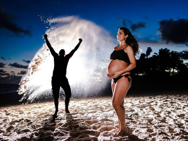 Gestantes de Melina e Danilo