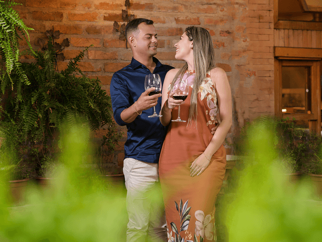 Casal de Thiago e Rayane