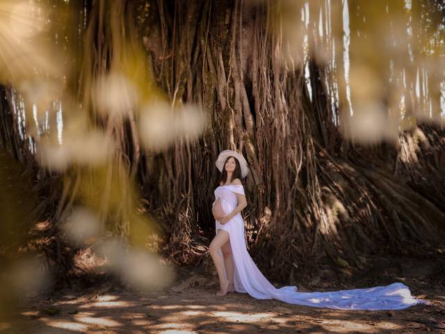 Gestante de Caroline