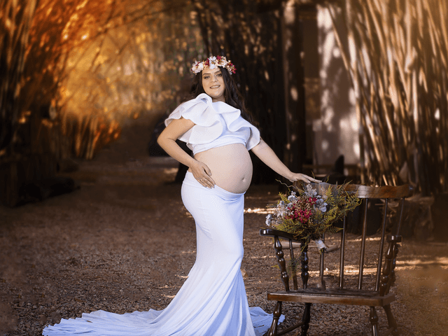 Gestante de Caroline