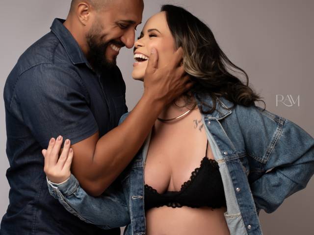 GESTANTE por Raquel Amorim de Diana Olívia espera Emanuel