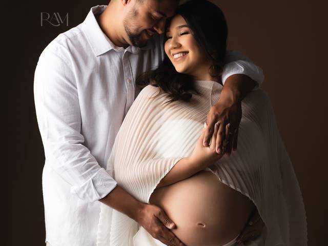 GESTANTE por Raquel Amorim de GENIFFER ADAPO ESPERA ANTHONY