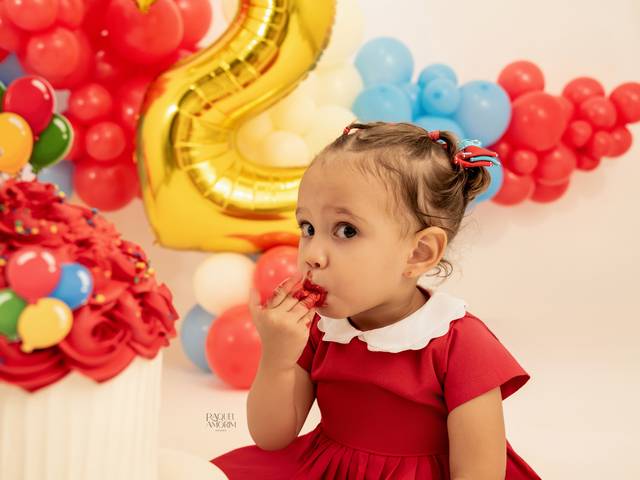 SMASH THE CAKE de ANNA JULIA - 2 ANOS 
