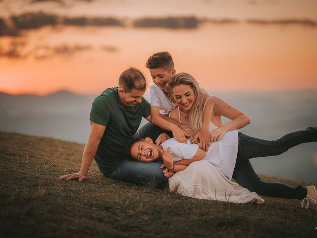 Pré - Wedding de Vivi + Silvano + Filhos