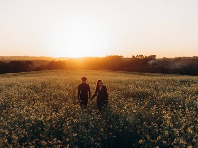 Casal de Thalita e Matheus