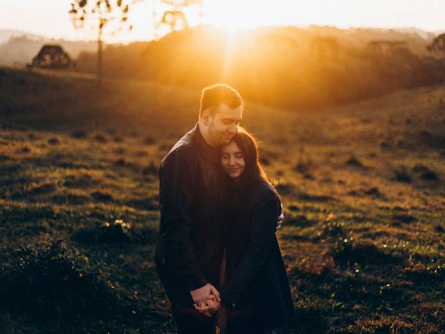 Casal de Dani e Guilherme