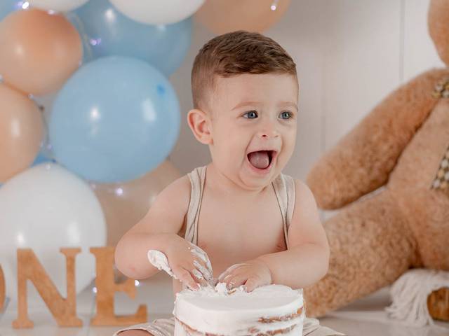 Smash the cake de Arthur | 1 ano