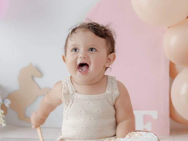 Smash the cake de Ísis | 1 ano