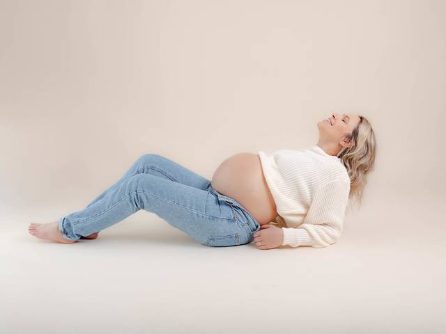 Gestante de Grazi à espera de Ben