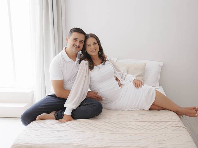 Gestante de Nadine gestando José