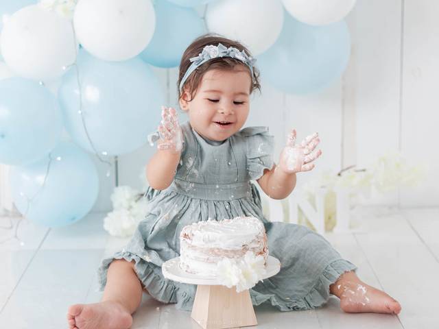 Smash the cake de Vitória | 1 ano