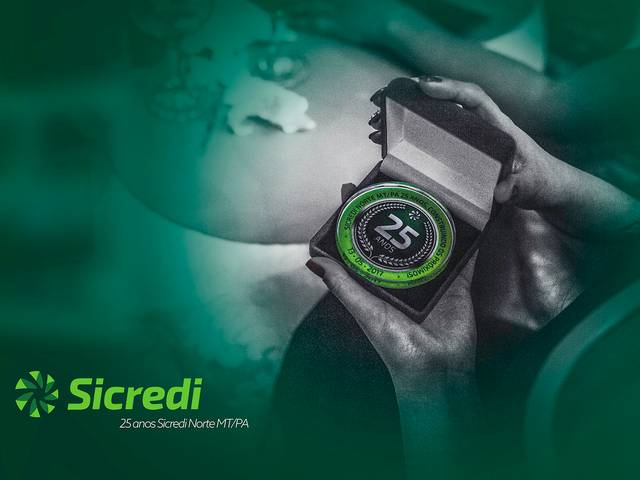 Publicidade de Sicredi Norte - 25 Anos