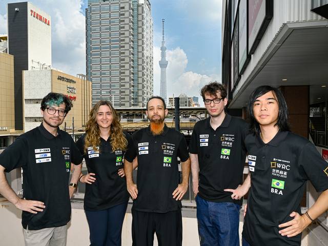 FOTOJORNALISMO de Seleção Brasileira participa do Mundial de Mahjong no Japão.