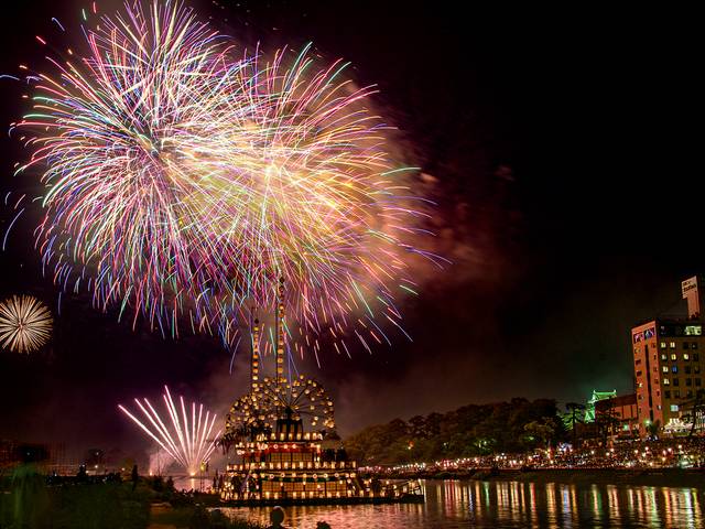 FOTOJORNALISMO de HANABI TAIKAI- FESTIVAL DE FOGOS DE ARTIFICIO NO VERÃO DO JAPÃO.