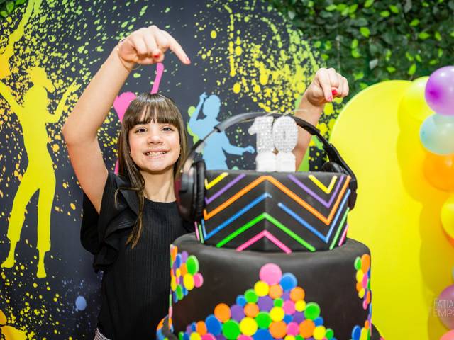 Aniversário de criança de 9 anos Samara