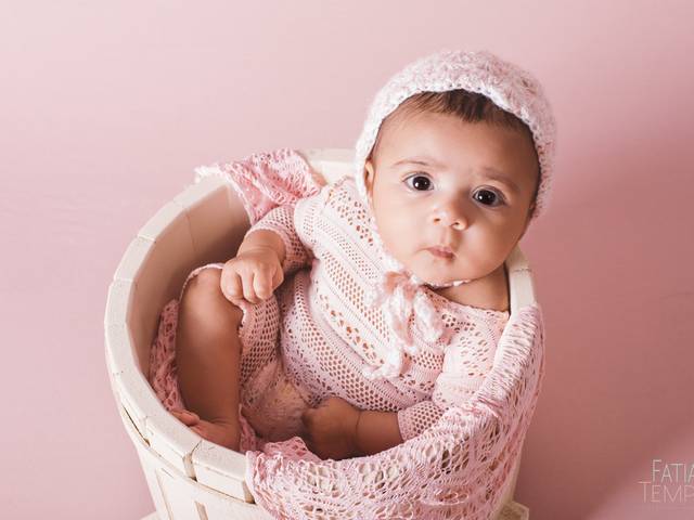 Ensaio de crianças de 3 meses Cecilia