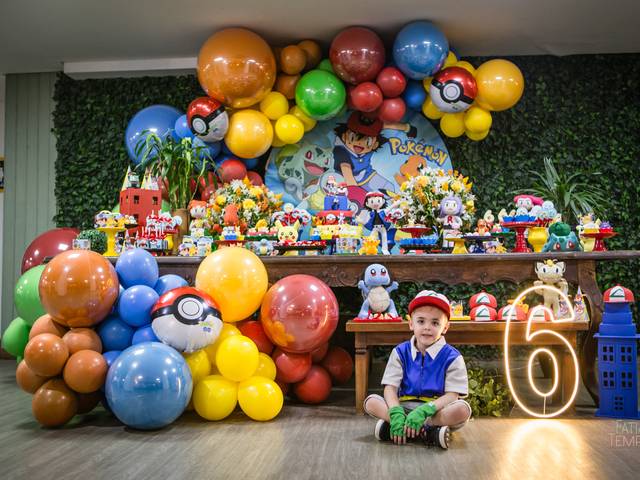 Aniversário de criança de 6 anos Vinicius