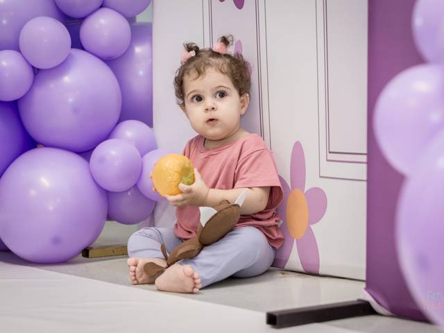 Aniversário de criança de 1 ano Ayla