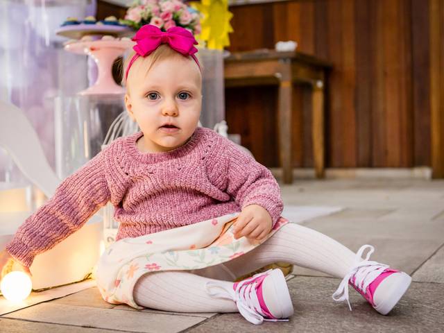 Aniversário de criança de 1 ano Clarice