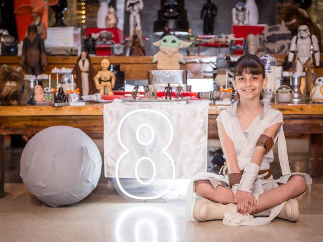 Aniversário de criança de 8 anos Clarissa