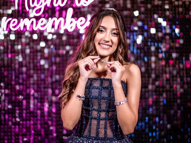 Aniversário de adolescente de 15 anos Julia