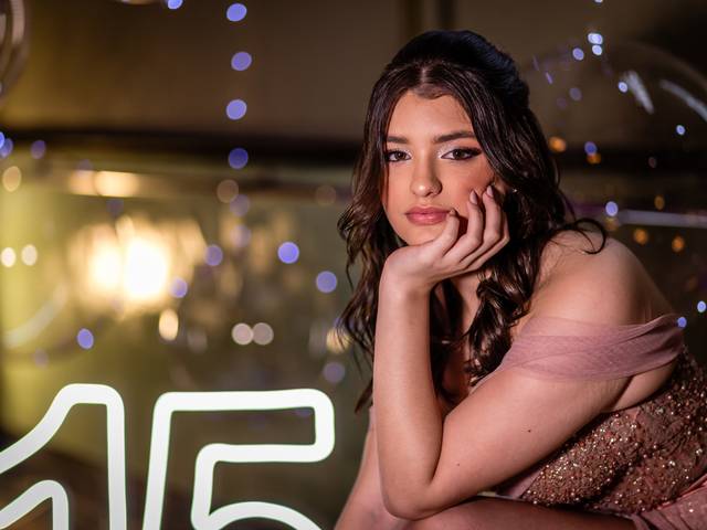 Aniversário de adolescente de 15 anos Mariana 