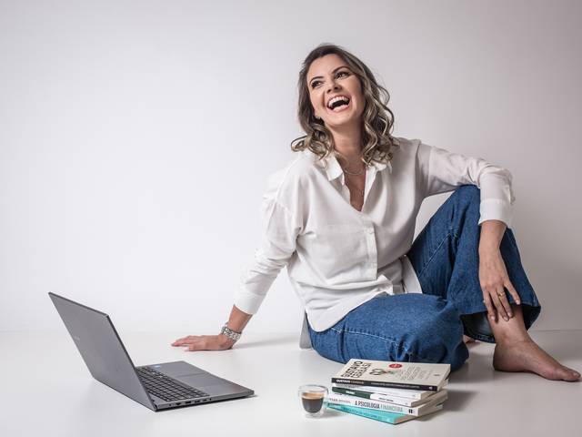 Ensaio Personal Branding de Andreza - finanças