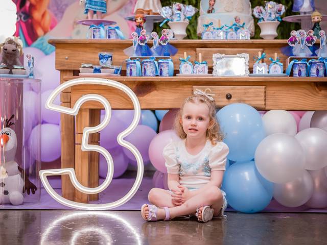 Aniversário de criança de 3 anos - Maria Clara