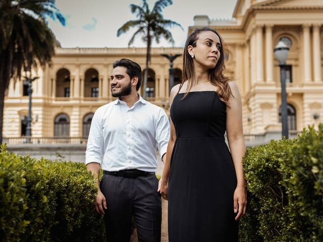 Ensaio de Casais de Cibelle e  Kalebe