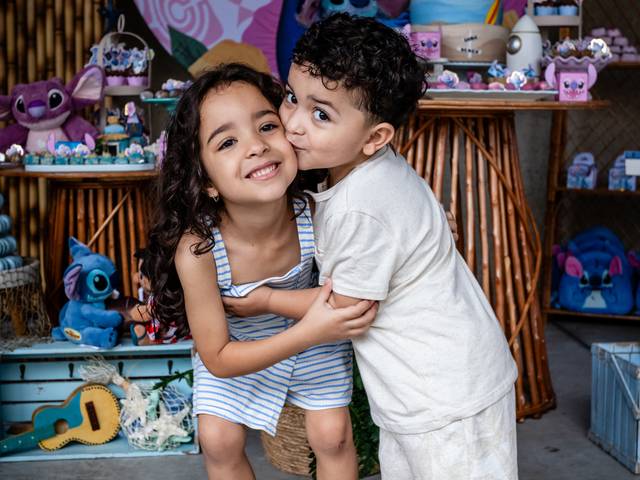 Aniversário de criança de 3 anos Otto e 6 anos Paola 