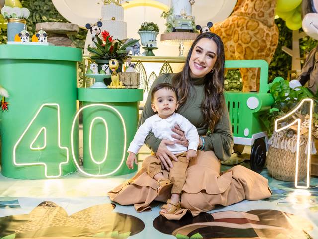Aniversário de criança de 01 Ano Lorenzo e 40 Anos Alana