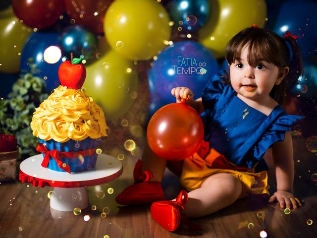 Ensaio de crianças de Smash the cake Bianca