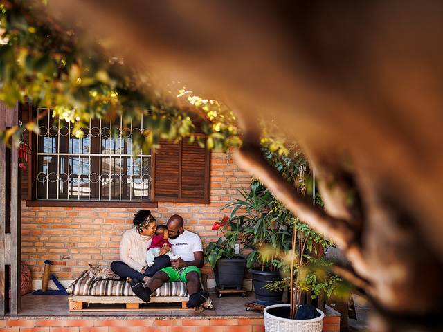 Família - Um Dia na Vida de Odara - 6 meses