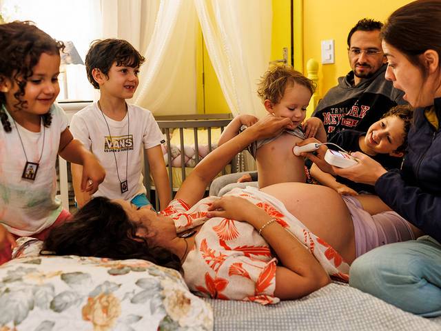 Parto de O Nascimento de Letícia Maria