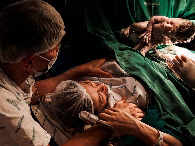 Parto de O Nascimento de João e o primeiro encontro entre irmãos